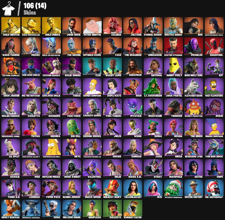 106 Skins | Omegarok - Image