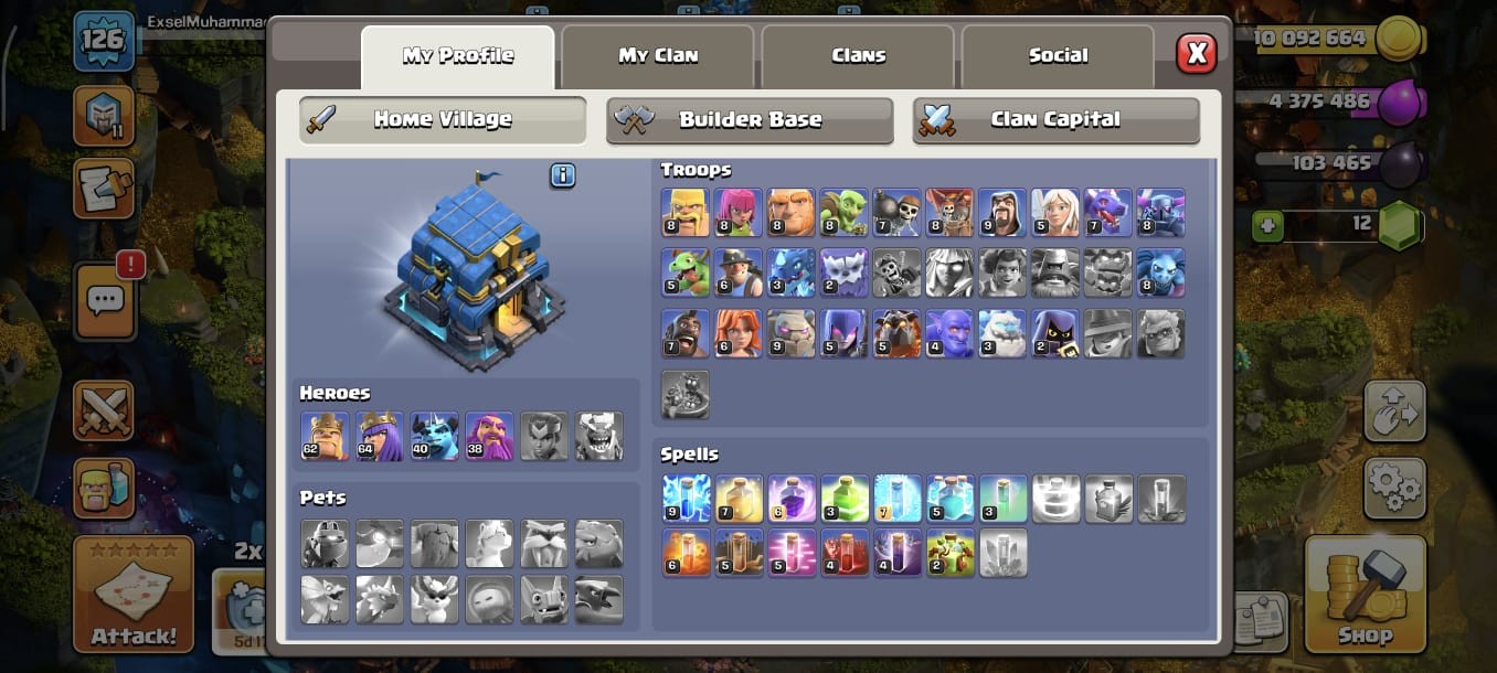 Town Hall 12 (TH12) | Near Max (Previous Max TH11) | Ready for TH13 | Full Access - Image 2