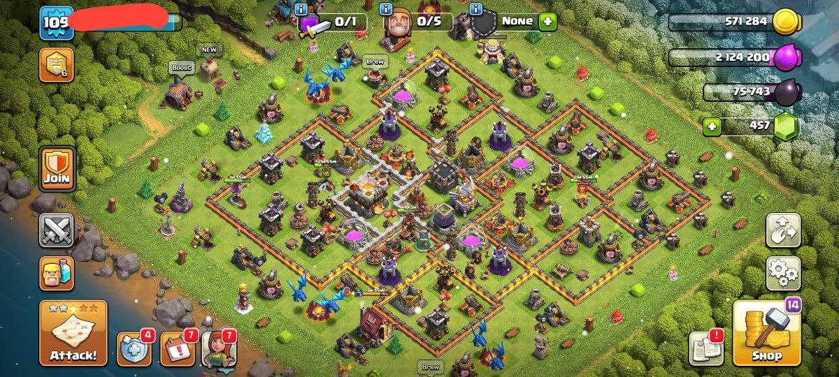 Town Hall 11 (TH11) | Heroes 36/39/20/13 | Level 109 | Instant & Secure - Image 1