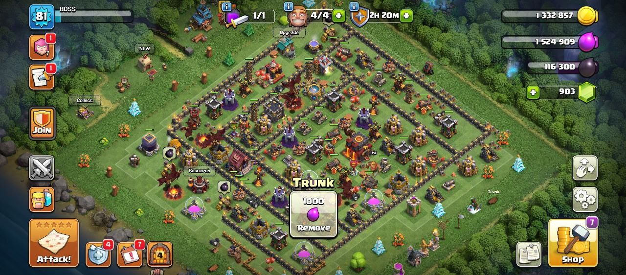 Town Hall 10 (TH10) | 2x Epic Equipment | Heroes 24/20/10 | Instant Delivery - Image 1