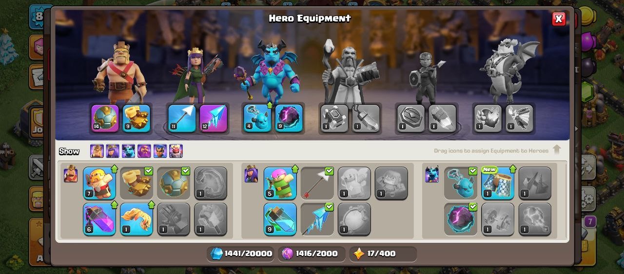 Town Hall 10 (TH10) | 2x Epic Equipment | Heroes 24/20/10 | Instant Delivery - Image 2