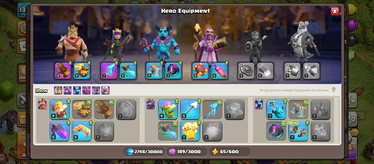 Town Hall 12 (TH12) | Semi-Maxed | Heroes 43/48/27/25 | 1500+ Gems - Image 4
