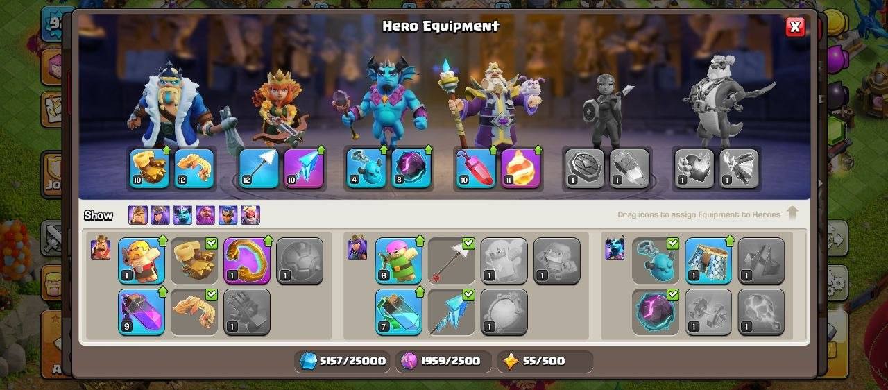 Town Hall 11 (TH11) | Almost Maxed | Heroes 48/48/22/9 | Epic Equipment - Image 4