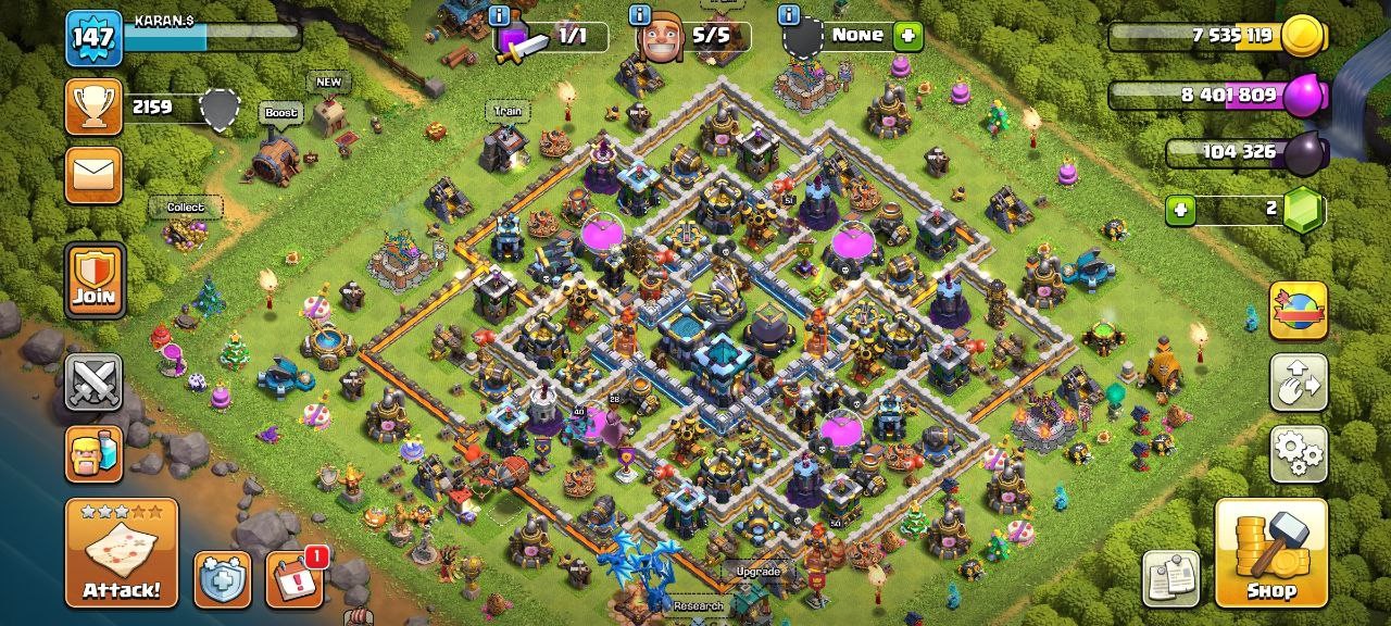 Town Hall 13 (TH13) | Near Max | Heroes 50/51/40/28/14 | Instant Delivery - Image 1