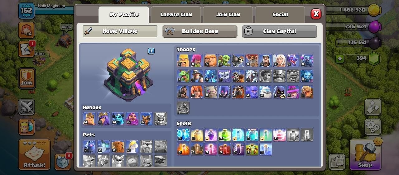 Town Hall 14 (TH14) | Semi-Maxed | 2x Legendary Equipment | Heroes 61/51/43/46/16 - Image 2