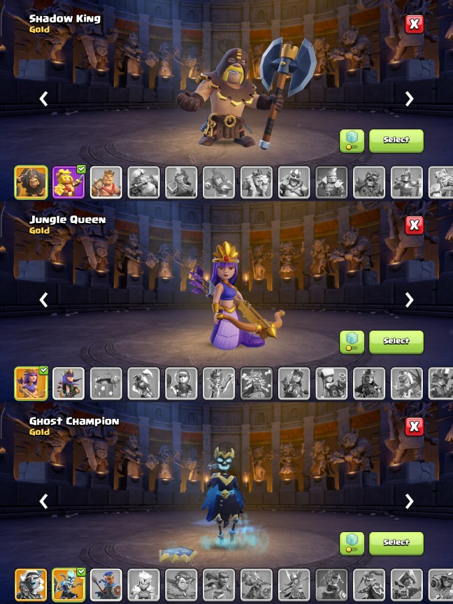 Town Hall 13 (TH13) Maxed | 5 Hero Skins | Exclusive Scenery | 725 League Medals - Image 4