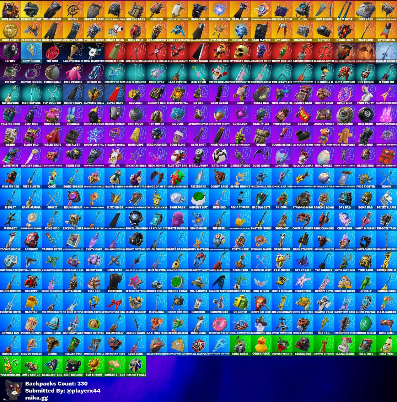 [PC/PSN/XBOX] 259 skins | The Reaper | Elite Agent | Gold Meowscles | Gold Brutus | Gold Midas | Grind | Reflex | Rogue Agent | Clutch | Sentinel | 2200 VB - Image 2