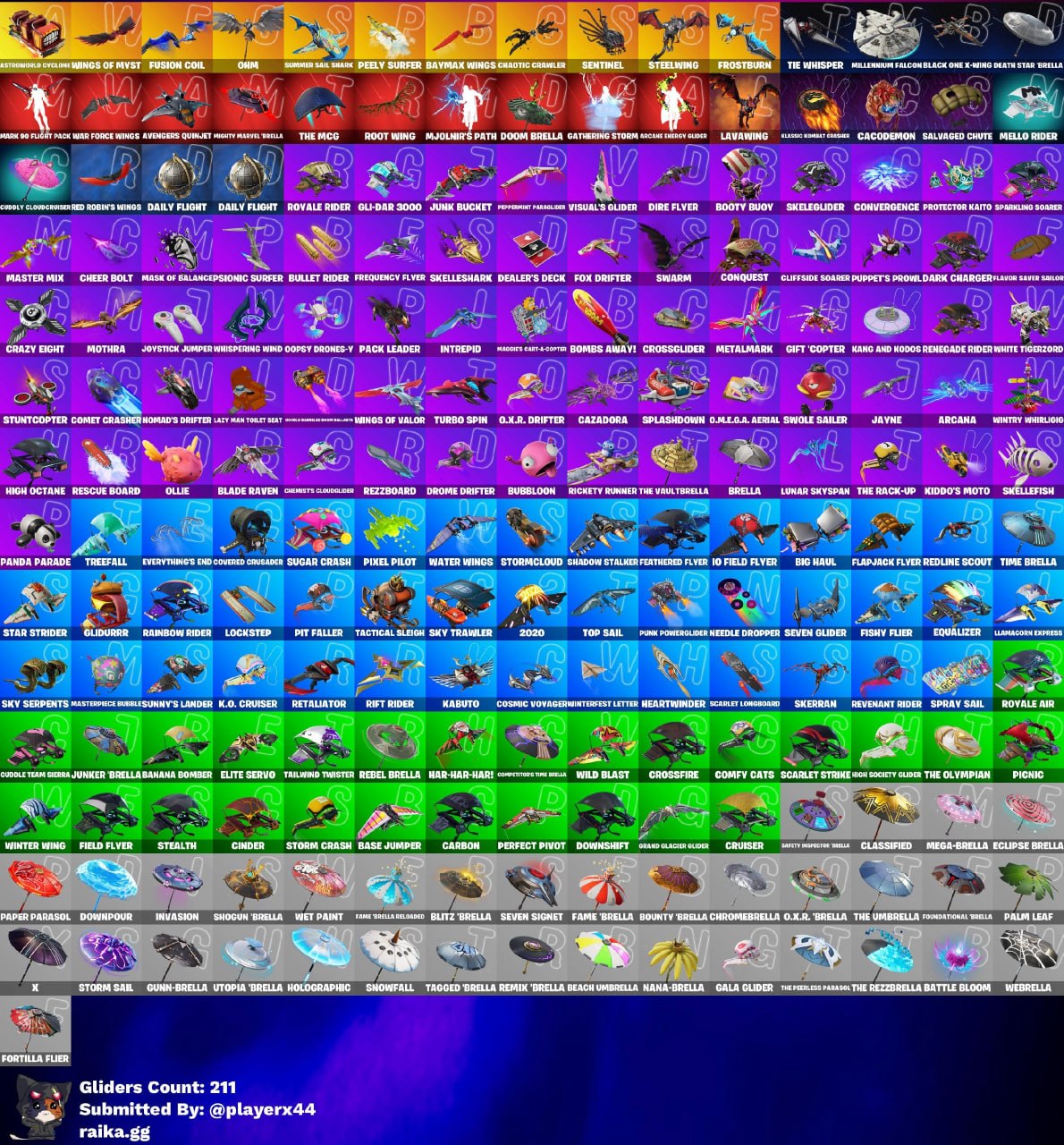 [PC/PSN/XBOX] 259 skins | The Reaper | Elite Agent | Gold Meowscles | Gold Brutus | Gold Midas | Grind | Reflex | Rogue Agent | Clutch | Sentinel | 2200 VB - Image 5