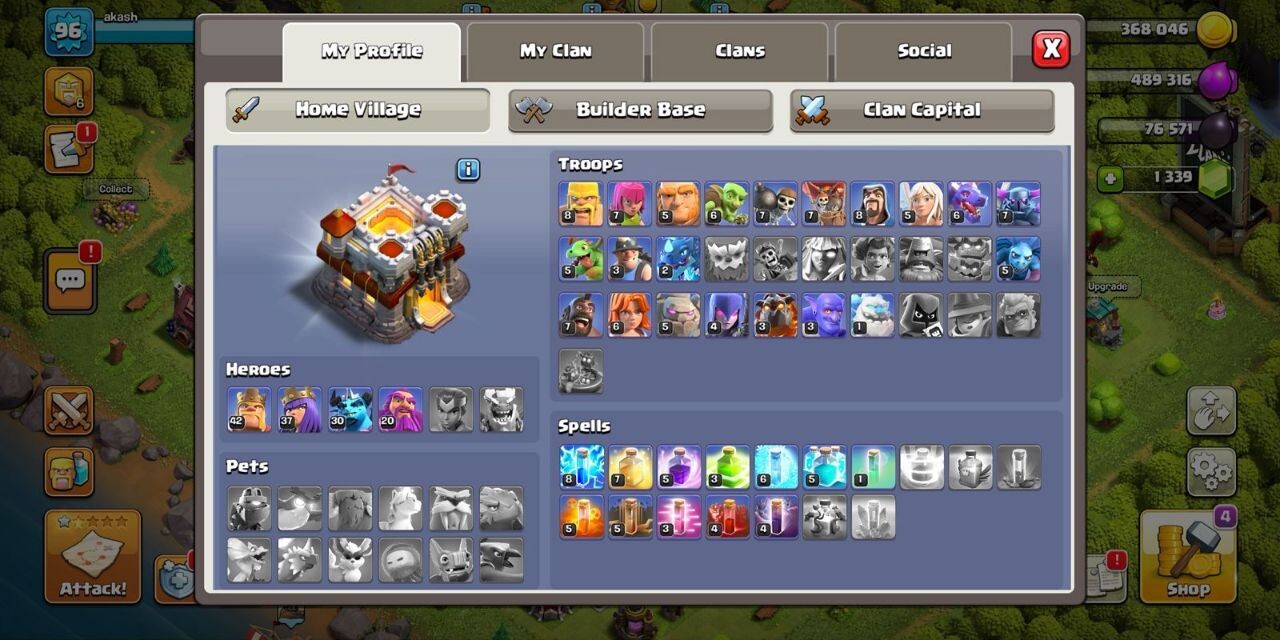 Town Hall 11 | High Defense | 3x Epic Gear | Heroes: 42/37/30/20 | Instant Delivery - Image 2