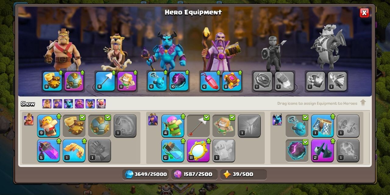Town Hall 11 | High Defense | 3x Epic Gear | Heroes: 42/37/30/20 | Instant Delivery - Image 4