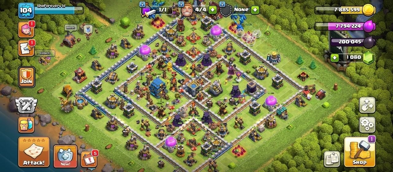 Town Hall 12 | Level 104 | Almost Maxed | Heroes: 39/33/21/18 | Secure Access - Image 1