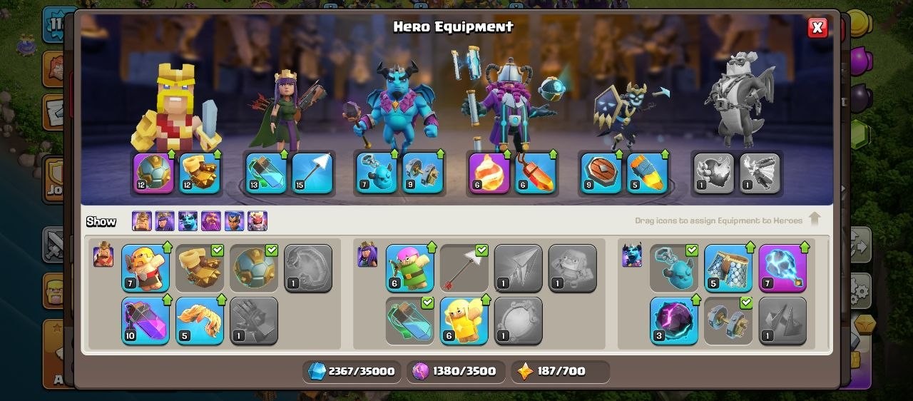 Town Hall 14 | Level 112 | Semi-Maxed | 3x Legendary Items | Secure Access - Image 3