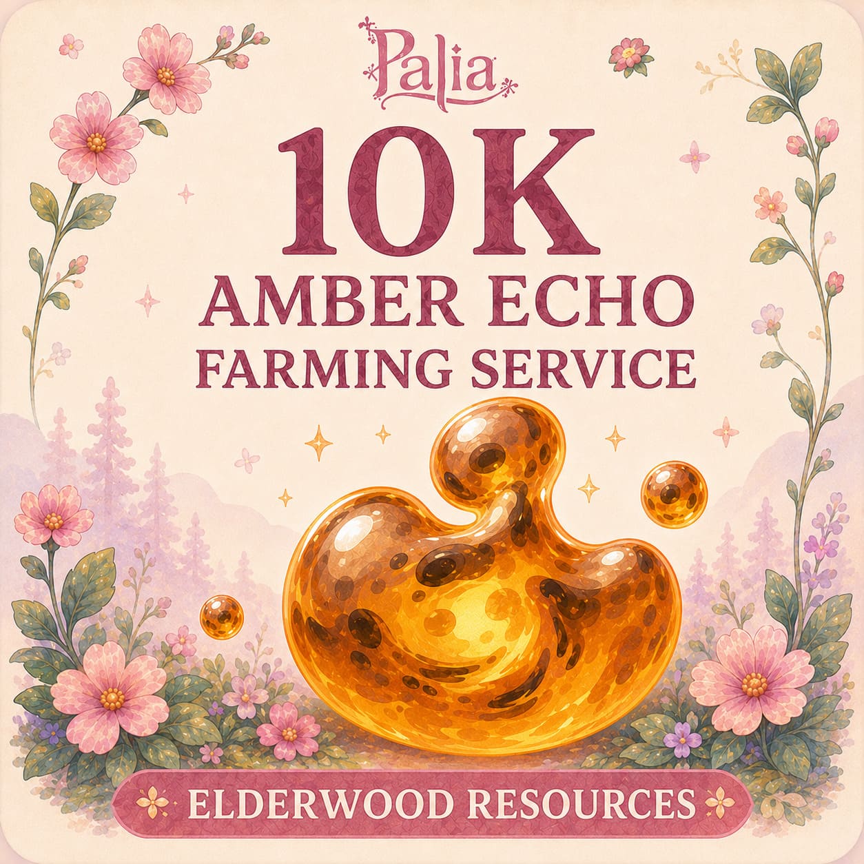 10,000 Amber Echo Farming Service | Elderwood Resources - Image 1