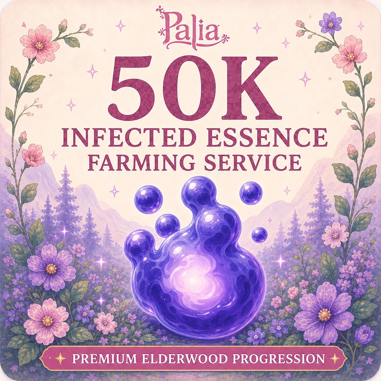50,000 Infected Essence Farming Service | Premium Elderwood Progression - Image 1