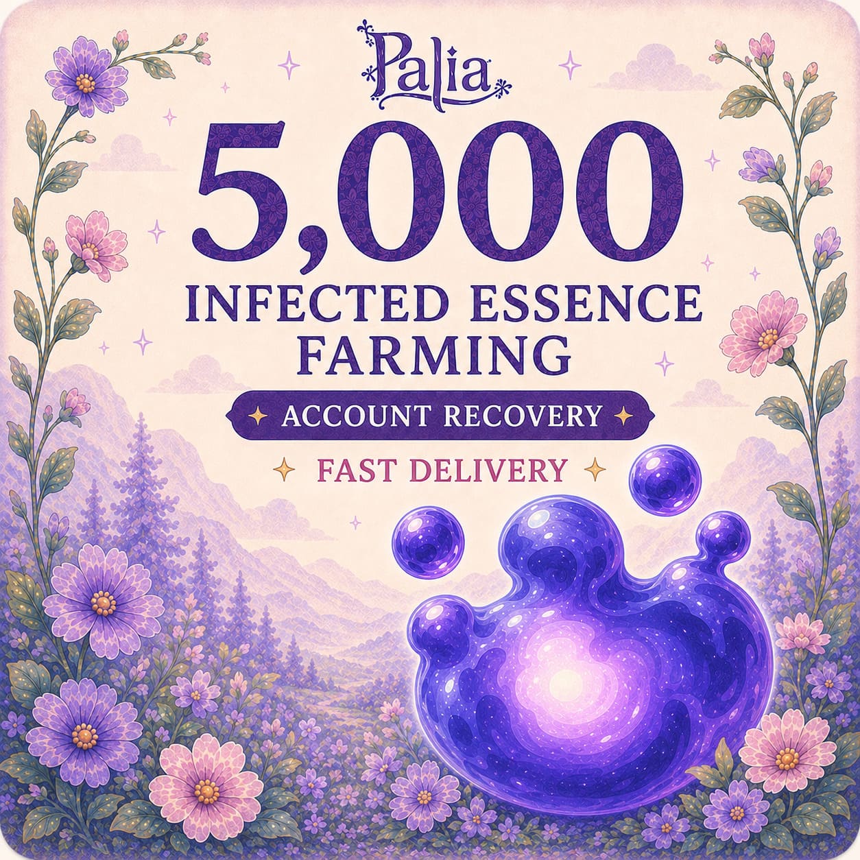 5,000 Infected Essence Farming | Account Recovery | Fast Delivery - Image 1