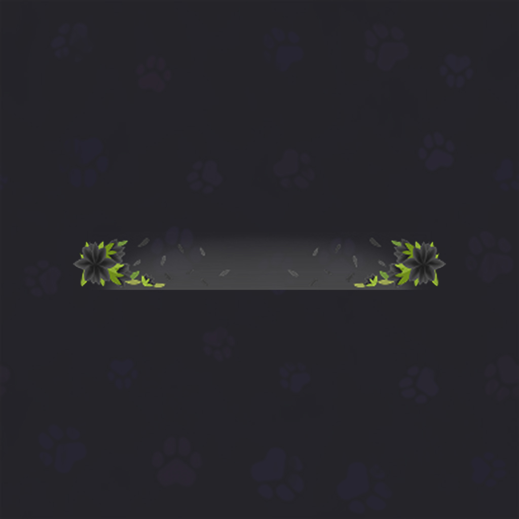 Midnight Blossoms Nameplate | Limited Event Cosmetic - Image 2