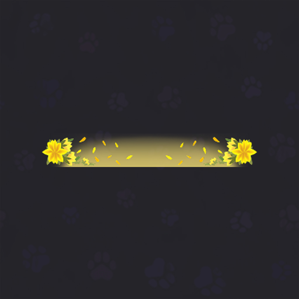 Sunny Blossoms Nameplate | Flower Bloom Cosmetic Unlock - Image 2