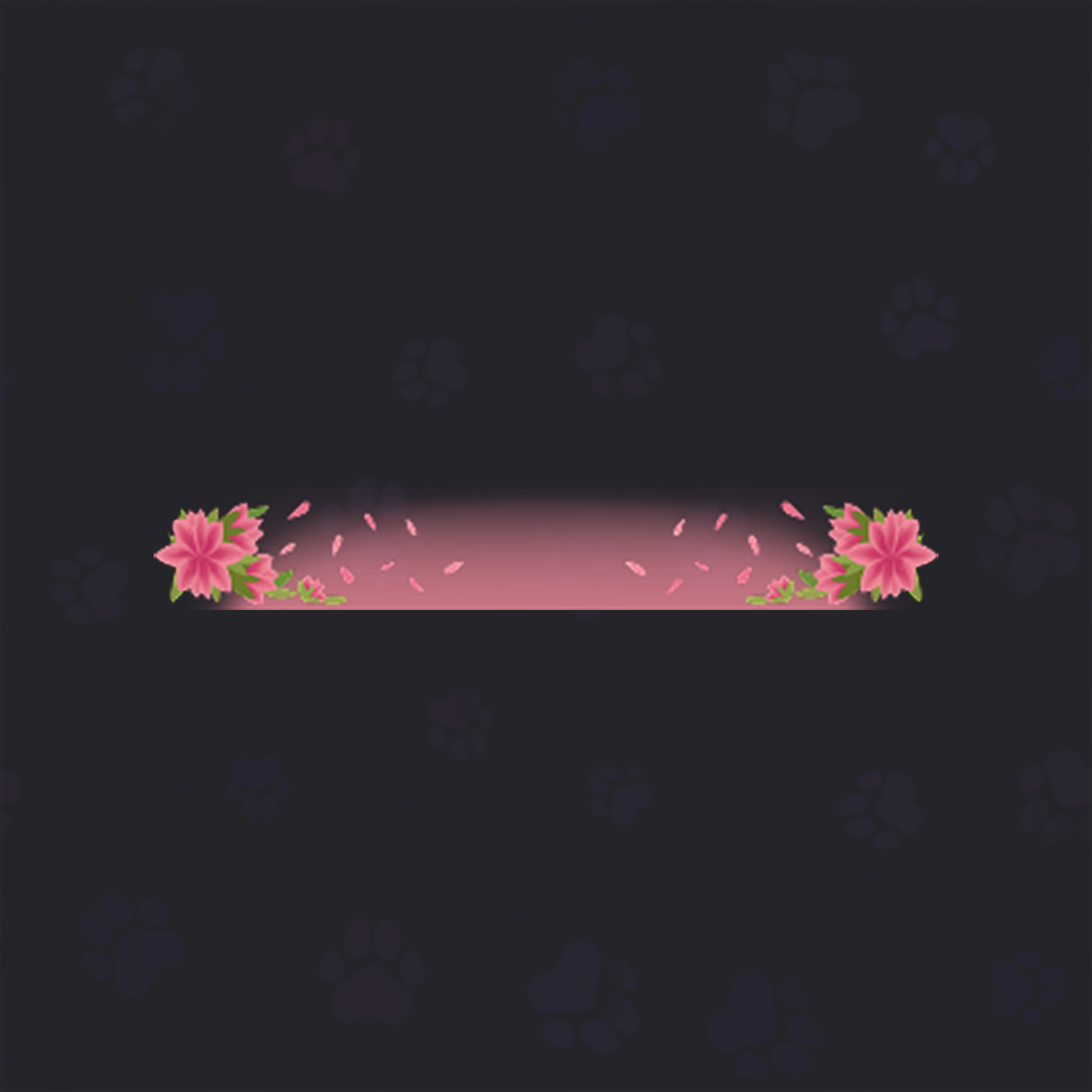 Blushing Blossoms Nameplate | Midsummer Cosmetic Unlock - Image 2
