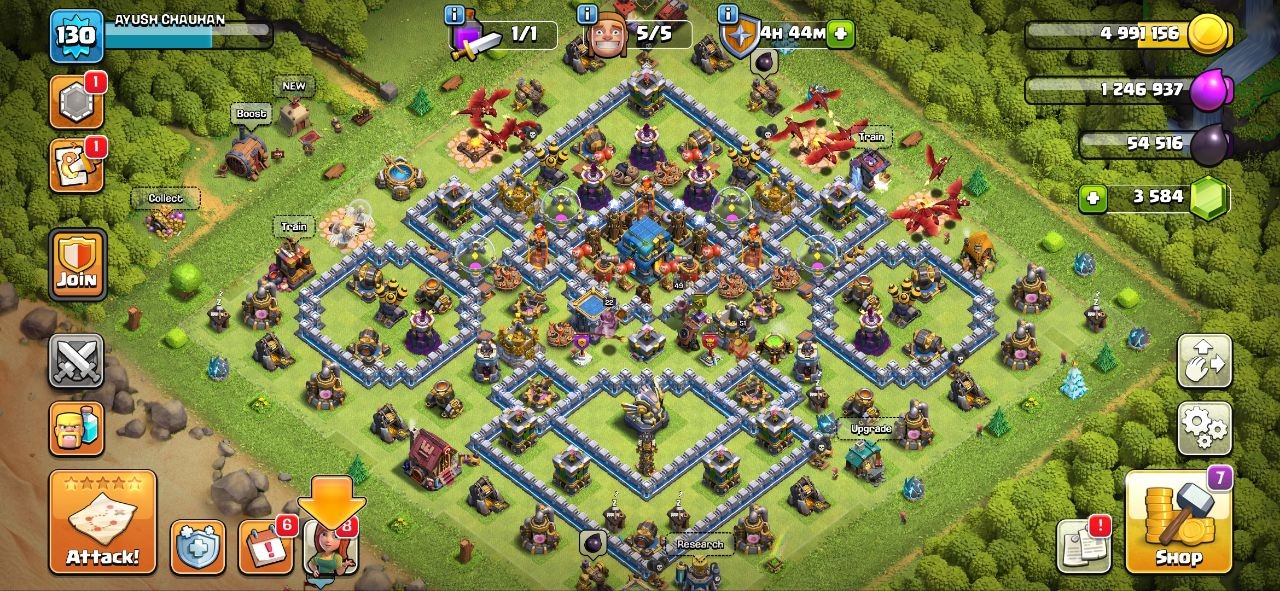 Town Hall 12 | Level 130 | Near Maxed | 2x Epic Gear | Instant Delivery - Image 1