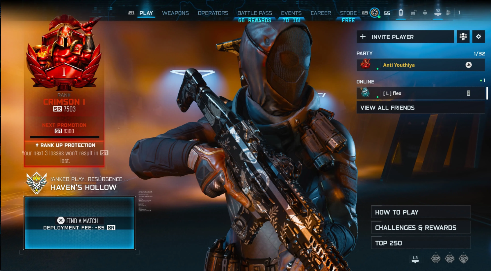 ✨ New WZ ✨ Crimson Rank SR 7500 ✨ Ranked Operators + Crimson Ranked Camos 🎭 Full Access 🔐 Linkable to: Steam, Battle.net, PSN, Xbox 🎮 Ranked Ready 🚀 - Image 7