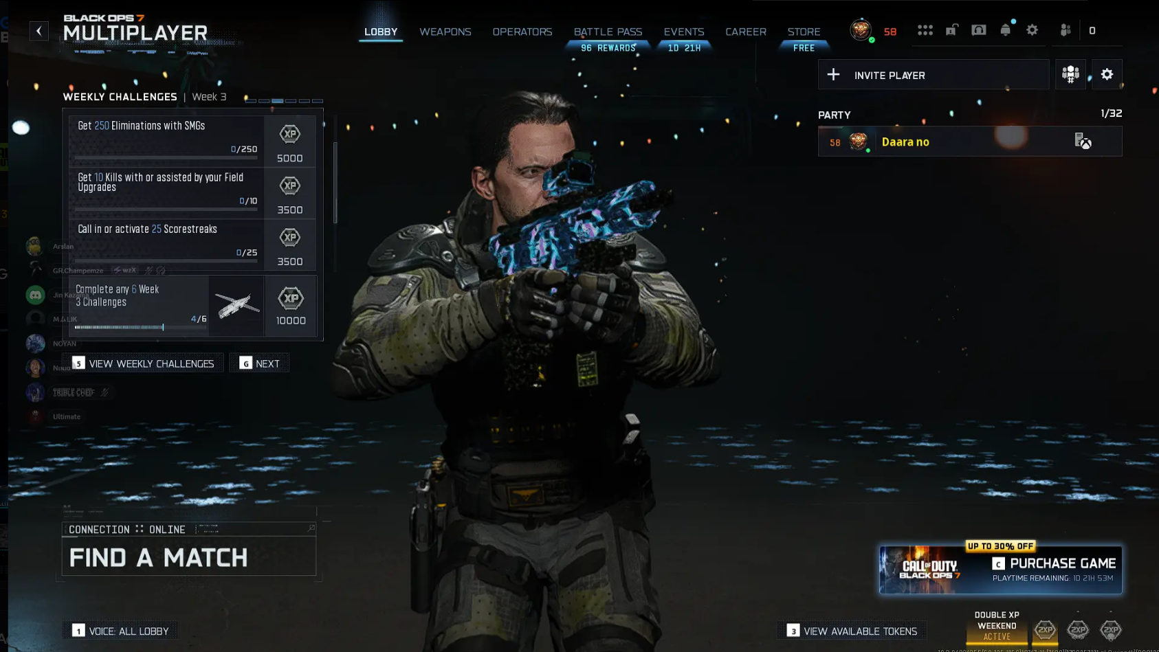 BO7 💃 Prestige Master Lv 58 🧌 Singularity Camo 🐋 All Guns Unlocked 👥 21 Operators ✨ Legit 🧰 Handmade 🔐 Full Access • Linkable Steam / Battle.net / PSN / Xbox | BO7 - Image 3