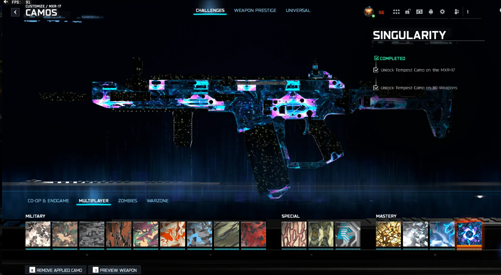 BO7 💃 Prestige Master Lv 58 🧌 Singularity Camo 🐋 All Guns Unlocked 👥 21 Operators ✨ Legit 🧰 Handmade 🔐 Full Access • Linkable Steam / Battle.net / PSN / Xbox | BO7 - Image 1