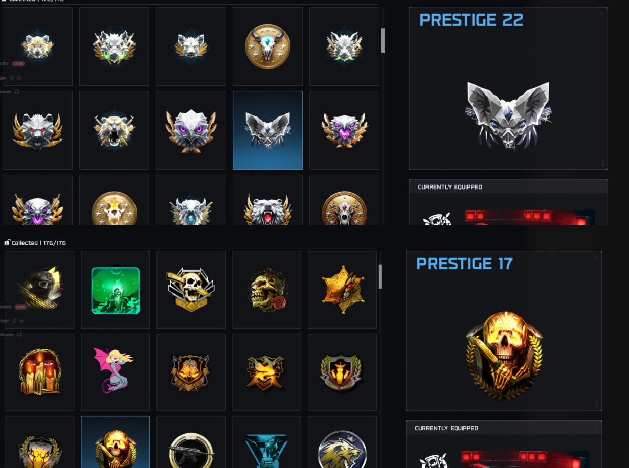 🎇 STACKED 🎇 37x Bundles ✨ Interstellar + Borealis 🛸 200+ Operators 🌟 MW2 & MW3 All Guns Maxed 🔫 200+ Blueprints 🔥 BO6 Prestige 5 🌀 BO7 Prestige 1 ⚡ MW3 Prestige 22 🥇 MW2 Prestige 17 🌐 - Image 6