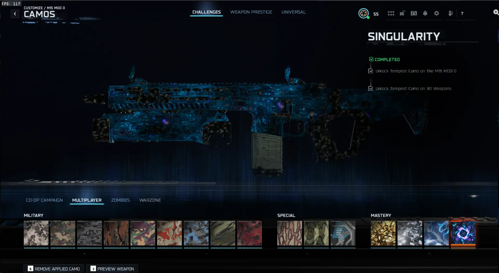 🔥 BO7 🔥 💫 Singularity MP | 🌌 450+ Camos | 🦁 Handmade & Verified | ⚡ Level 55 | 🏹 All Guns Maxed | 🐲 10 Top Operators | 🎮 Playable on Steam / Battle.net / PSN / Xbox - Image 5