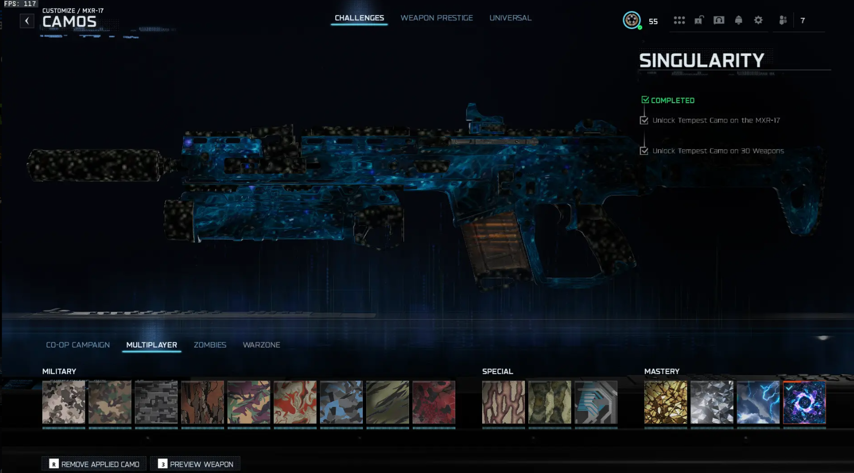 🔥 BO7 🔥 💫 Singularity MP | 🌌 450+ Camos | 🦁 Handmade & Verified | ⚡ Level 55 | 🏹 All Guns Maxed | 🐲 10 Top Operators | 🎮 Playable on Steam / Battle.net / PSN / Xbox - Image 3