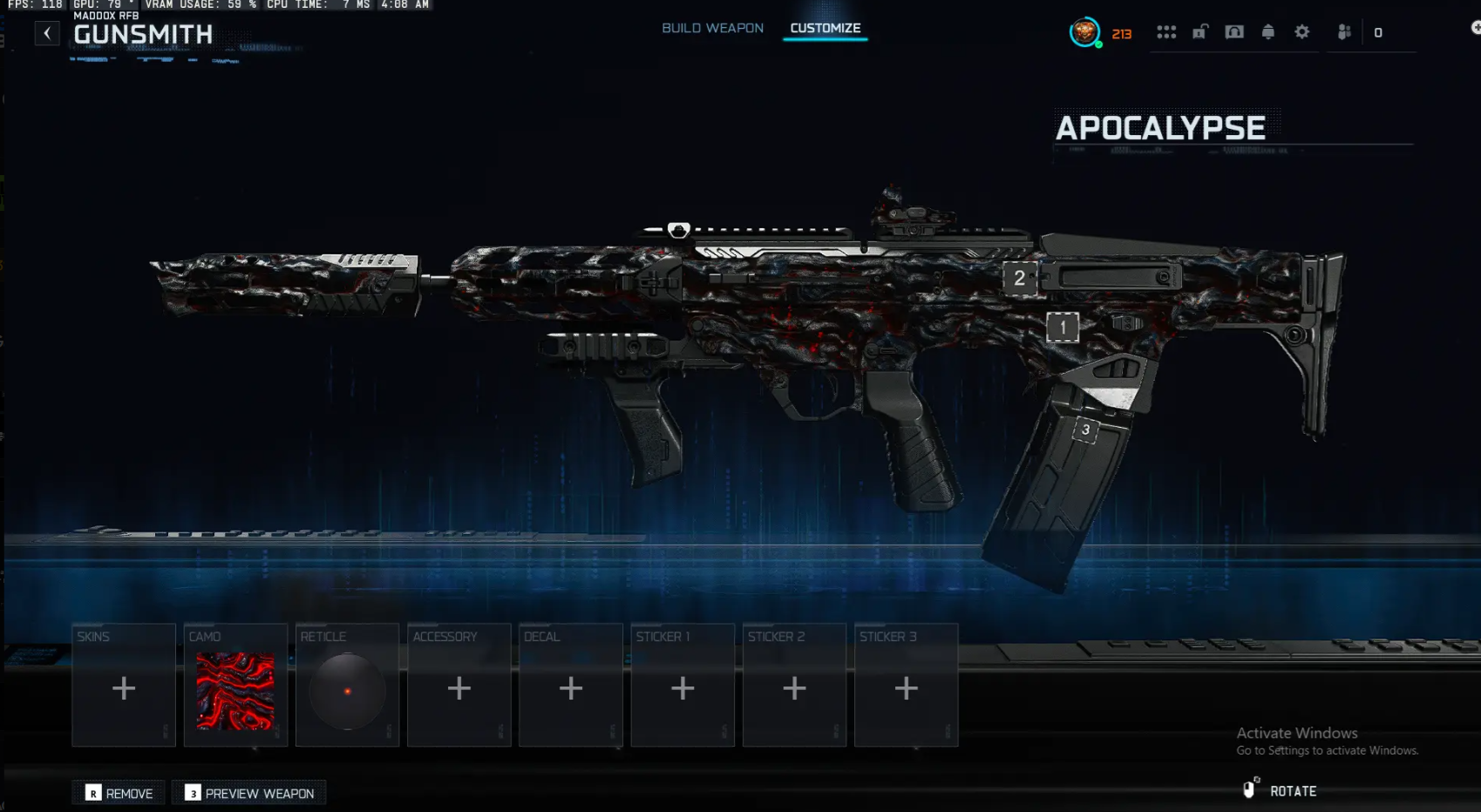 ✨ BO7 Nexus Horizon x Apocalypse x Singularity x Genesis x Infestation 🧨 Prestige Master LVL 213 🔥 1800 Camos 🗡️ All Guns Maxed 🎭 40 Operators 🔓 Full Access • Linkable PS / Xbox / Steam / Battle. - Image 5