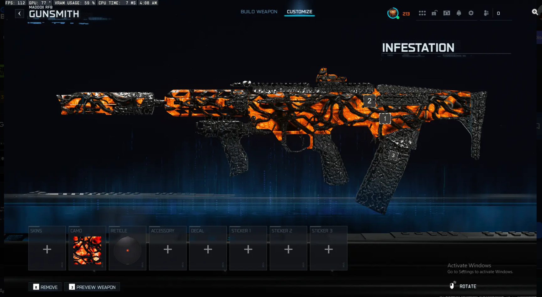 ✨ BO7 Nexus Horizon x Apocalypse x Singularity x Genesis x Infestation 🧨 Prestige Master LVL 213 🔥 1800 Camos 🗡️ All Guns Maxed 🎭 40 Operators 🔓 Full Access • Linkable PS / Xbox / Steam / Battle. - Image 4