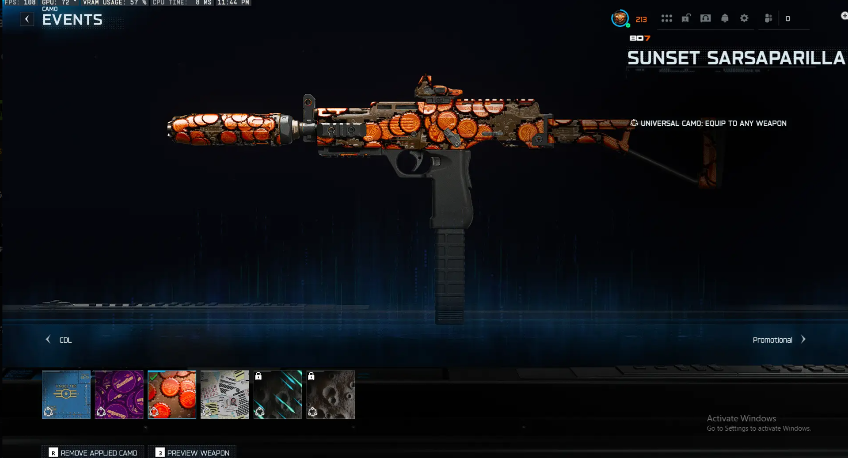 ✨ BO7 Nexus Horizon x Apocalypse x Singularity x Genesis x Infestation 🧨 Prestige Master LVL 213 🔥 1800 Camos 🗡️ All Guns Maxed 🎭 40 Operators 🔓 Full Access • Linkable PS / Xbox / Steam / Battle. - Image 8