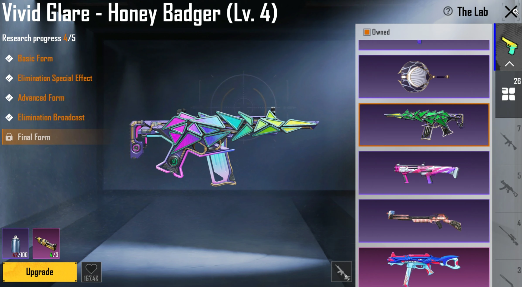 💥 WOW Creator 💥 M416 Fool Lv.6 🎪 Ignis X-Suit 🏅 64 Collection Level 🔹 26 GunLab Upgrades 🔧 8 Kill Messages 🗡️ Old RPs & Rare Inventory 📦 Full Access ⚡ Instant Delivery - Image 8