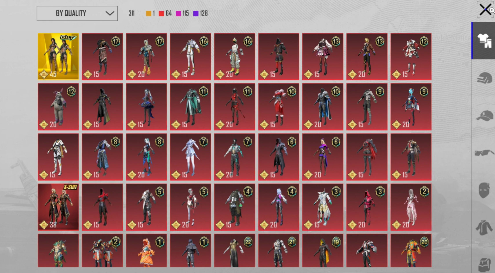 💥 WOW Creator 💥 M416 Fool Lv.6 🎪 Ignis X-Suit 🏅 64 Collection Level 🔹 26 GunLab Upgrades 🔧 8 Kill Messages 🗡️ Old RPs & Rare Inventory 📦 Full Access ⚡ Instant Delivery - Image 4