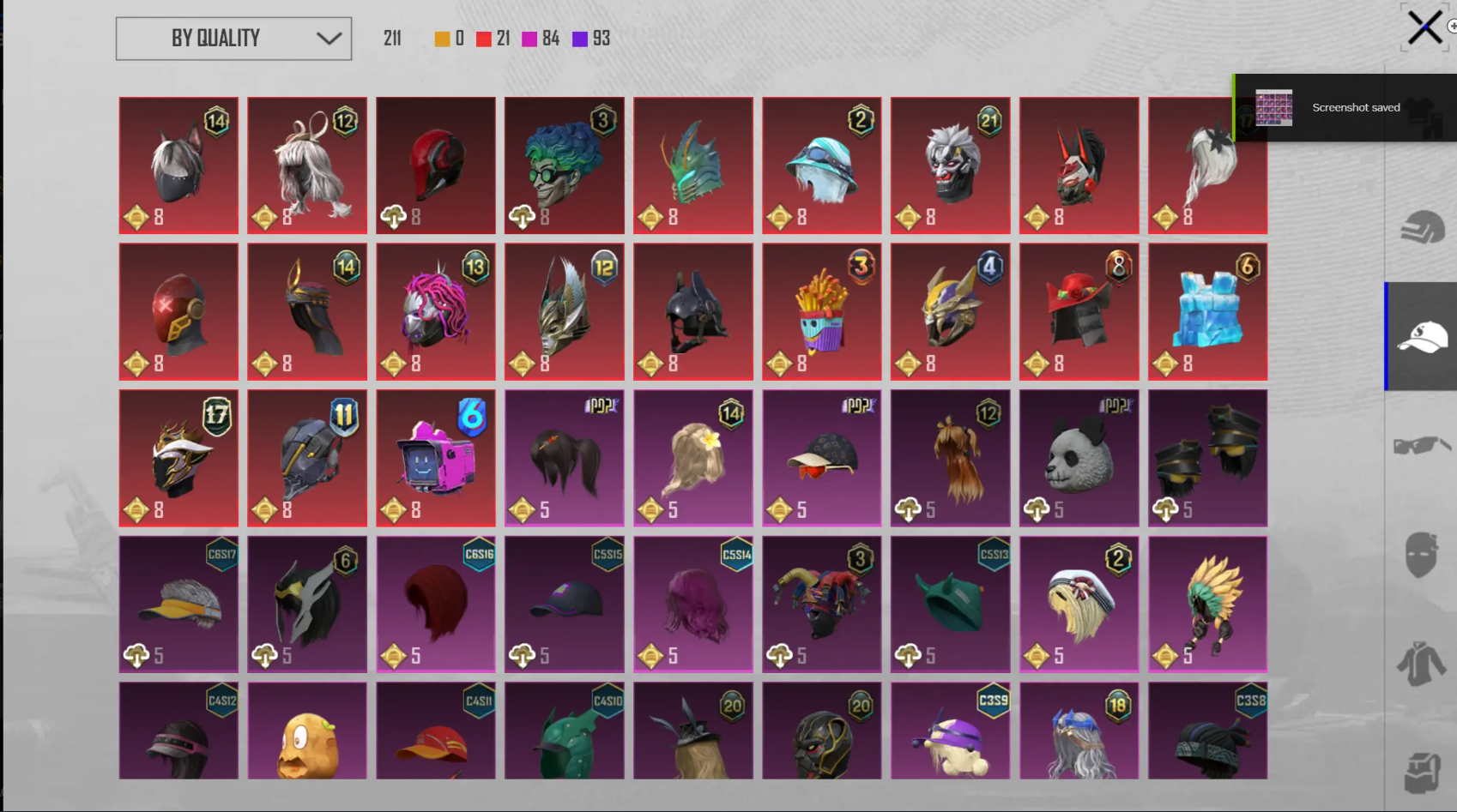 🔥 Rare Old Acc 👕 Mission Impossible A Set 💇 S4–S5 Hair & Faces 🐉 Godzilla Set 🧥 Hazard Jacket 🩳 Red & Blue Shorts 🖼️ RE2 Frame 🔫 11x GunLab 👔 White Commander Coat ♻️ Instant Access - Image 8