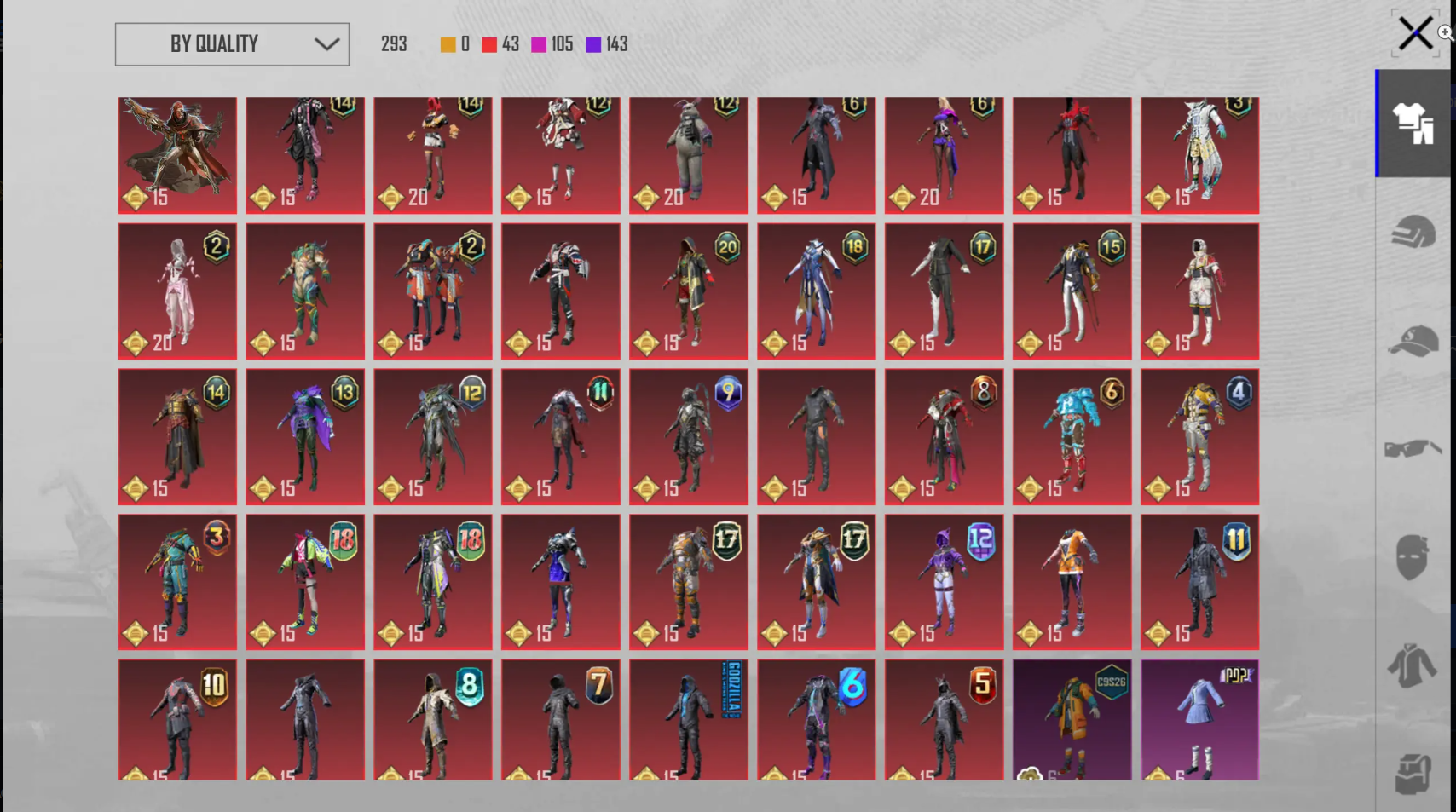 🔥 Rare Old Acc 👕 Mission Impossible A Set 💇 S4–S5 Hair & Faces 🐉 Godzilla Set 🧥 Hazard Jacket 🩳 Red & Blue Shorts 🖼️ RE2 Frame 🔫 11x GunLab 👔 White Commander Coat ♻️ Instant Access - Image 6