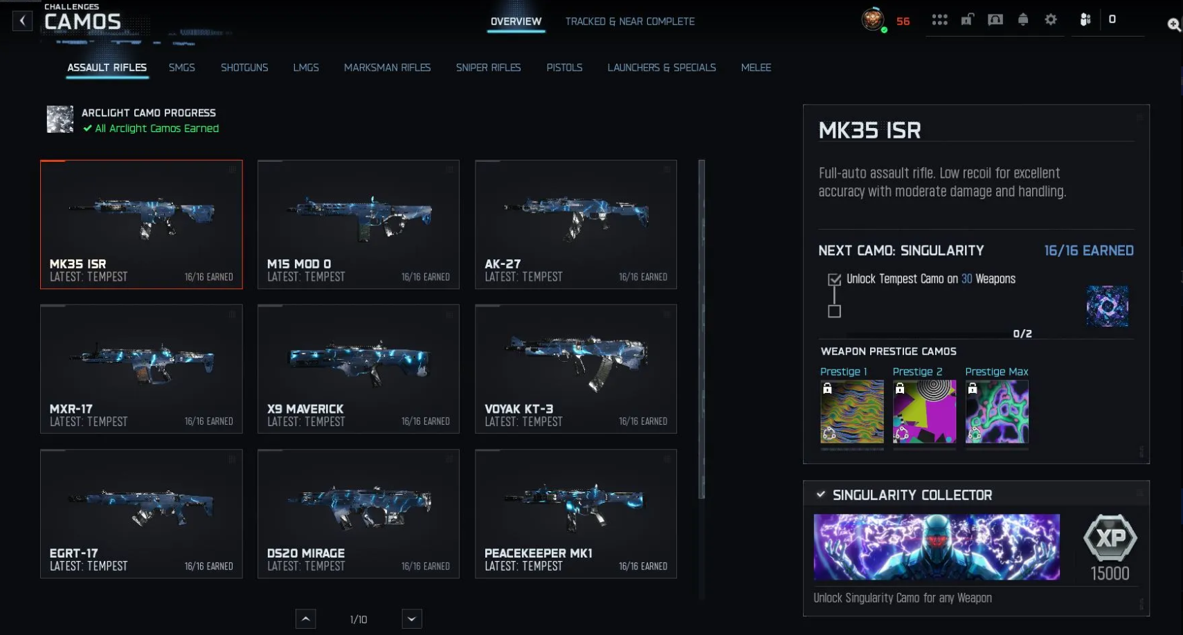 Singularity ✦ Infestation Camo 💥 Prestige Master 👑 35+ Maxed Weapons 🔥 1000+ Camos 🎯 Hand-Grinded Legit 🛠️ Full Access 🔓 20 Operators 🪖 Linkable Steam / Battle.net / PSN / Xbox 🎮 BO7 & WZ 🌐 - Image 5