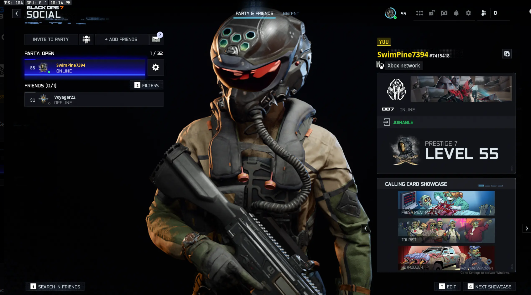 🔥 BO7 🔥 Singularity ✦ Genesis ✦ Infestation ✅ ALL GUNS PRESTIGE 1 MAXED  🎯 1500 Camos ⚡ Event & Prestige Camos 👑 Prestige 7 🔓 Full Access 🌐 Steam • BNet • PSN • Xbox - Image 1