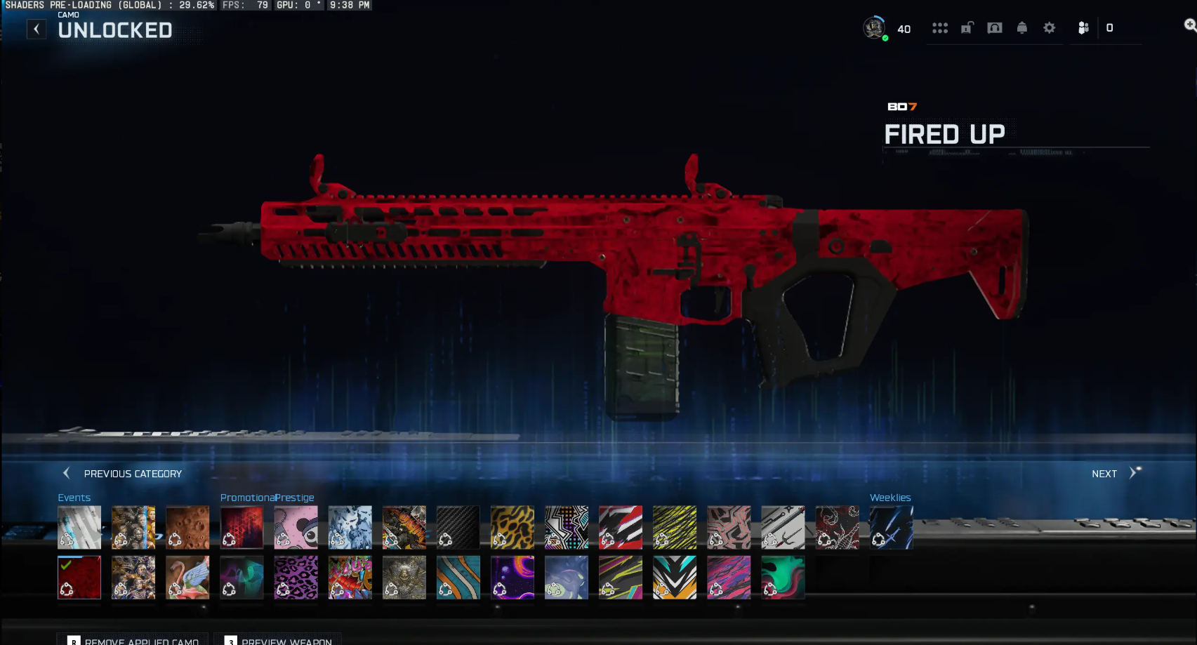 🔥 BO7 🔥 Singularity ✦ Genesis ✦ Infestation ✅ ALL GUNS PRESTIGE 1 MAXED  🎯 1500 Camos ⚡ Event & Prestige Camos 👑 Prestige 7 🔓 Full Access 🌐 Steam • BNet • PSN • Xbox - Image 5