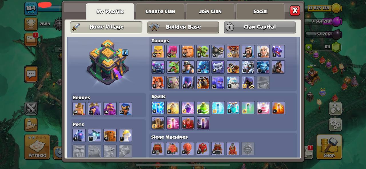 USA Local TH14 | 37 Skins • 6 Sceneries | Almost Max 💪 | Ready for Transfer ✅ - Image 2