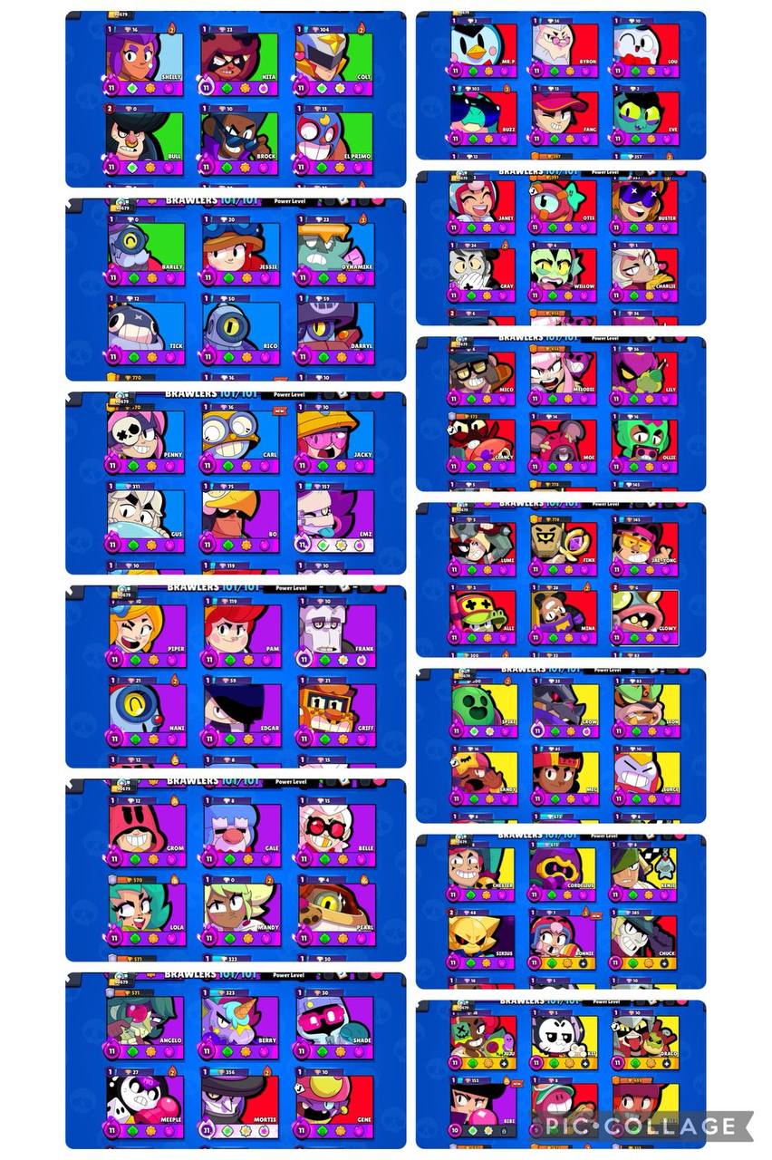512 SKINS, MATCHERINO PIN, METEORIC FAME 3, 3v3 - 8.8K+ , 90.6k+ TROPHY, 74 PRESTIGE, 75 MAX & 70 HYPER, 101 BRAWLERS, 18 BUFFIES, 1500 PINS, VB30 - Image 2