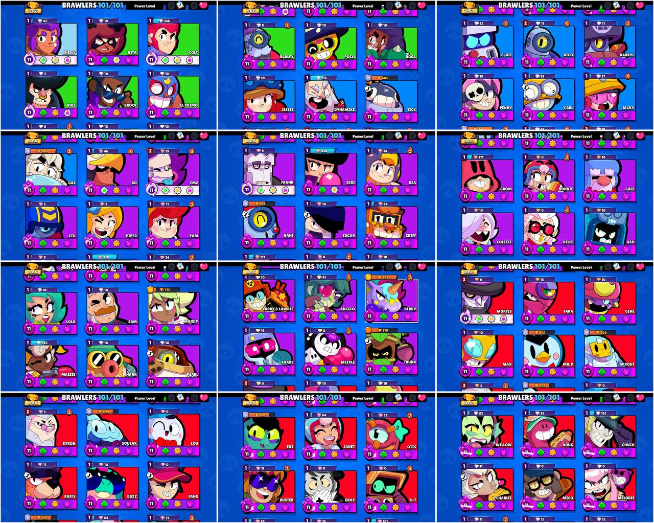 OG 2019, LEADERBOARD PRESTIGE 1, METEORIC FAME, 2 MATCHERINO PIN, 104k+ TROPHY, 27.3k 3v3 WINS, 101 HYPER CHARGED, 431 OP SKINS | HV382 - Image 6