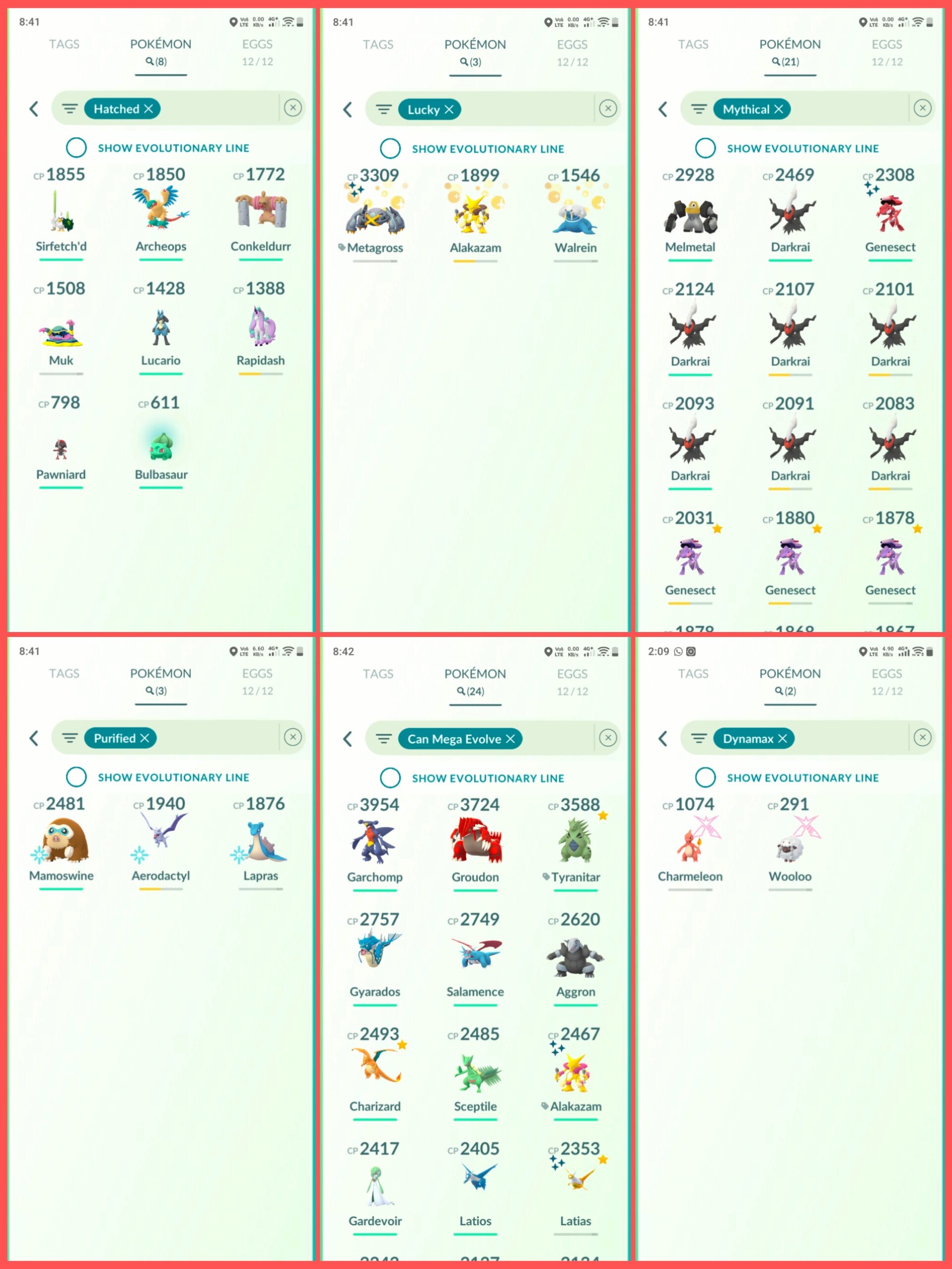 OLD ACCT 2019 PG LVL 52 | SHINY MEWTWO LUGIA HO-OH | 80 SHINY | 141 LEGENDARY | 286 TRADABLE | 15 HUNDO | RARE ACCT - Image 3