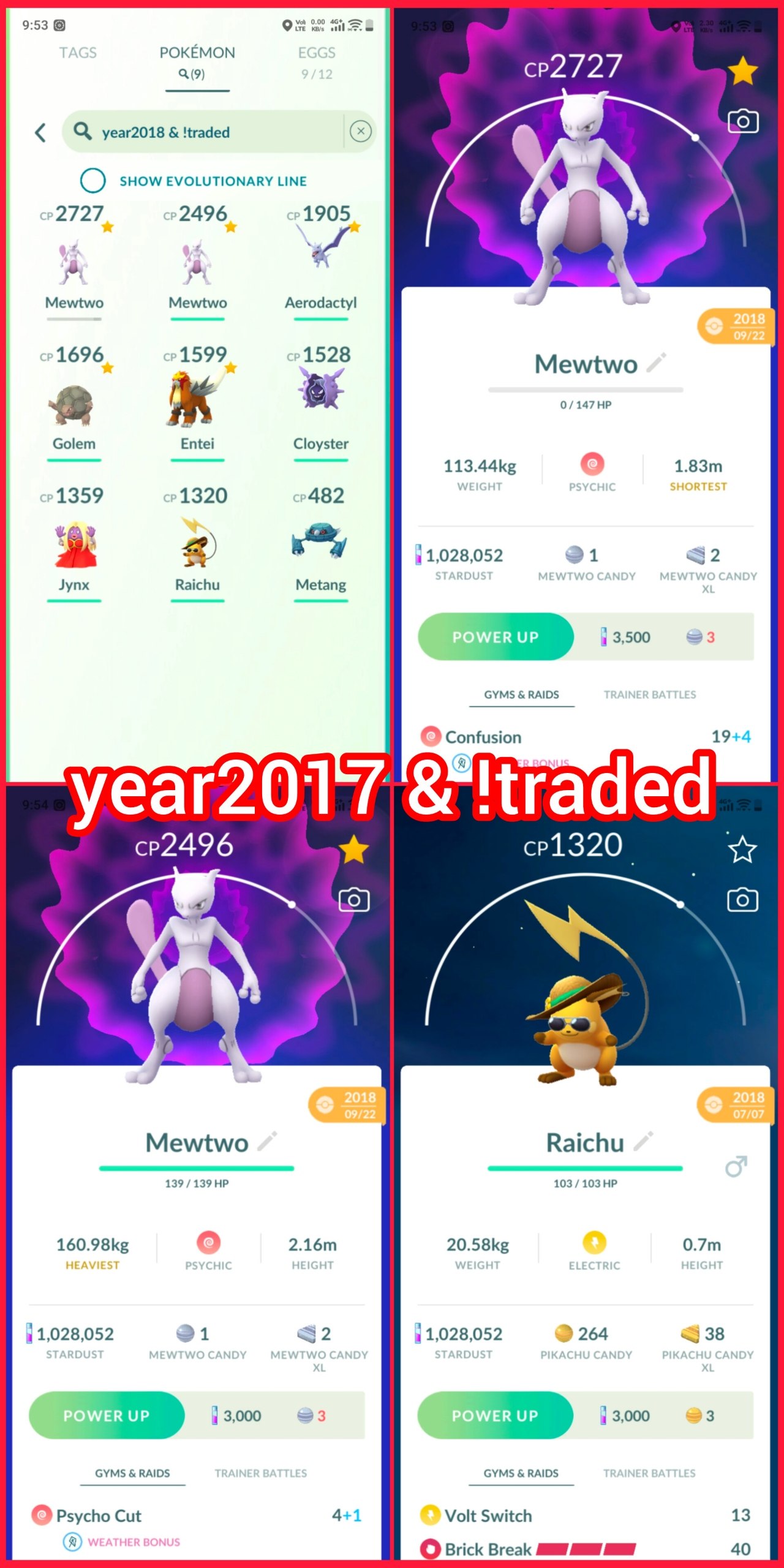2017 OLD RARE LVL 59) 719 TRADEABLE PG) HO-OH ZAPDOS PG RARE) 228 LEGENDRY | RARE COLLECTOR - Image 5