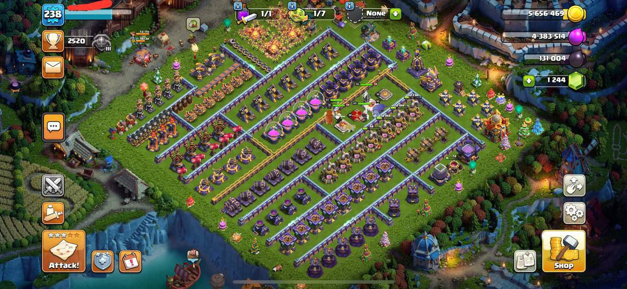 💥 TH16 UK | Loaded Account | 57 Hero Skins 🎨 • CR + BS Linked • 2 Sceneries 🌅 | 91•87•65•35 Heroes 💪 | BH9 • Legend Badge | Instant Delivery 🚚 - Image 1