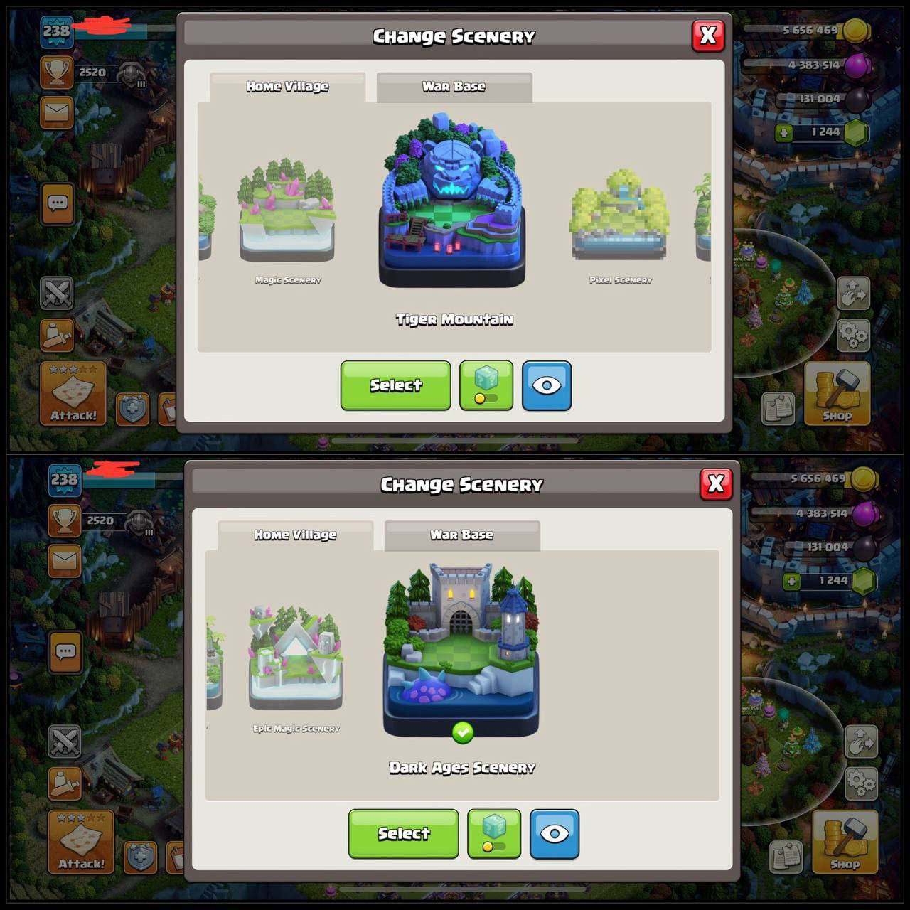 💥 TH16 UK | Loaded Account | 57 Hero Skins 🎨 • CR + BS Linked • 2 Sceneries 🌅 | 91•87•65•35 Heroes 💪 | BH9 • Legend Badge | Instant Delivery 🚚 - Image 5