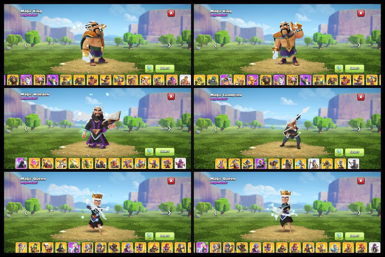 💥 TH16 UK | Loaded Account | 57 Hero Skins 🎨 • CR + BS Linked • 2 Sceneries 🌅 | 91•87•65•35 Heroes 💪 | BH9 • Legend Badge | Instant Delivery 🚚 - Image 6