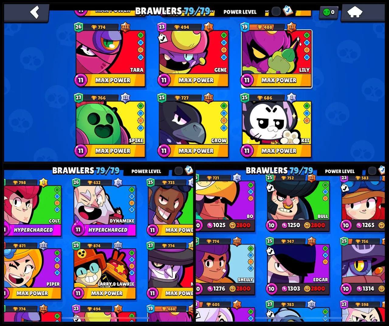 🔥 [RARE] 48,005 Trophies 🏆 | 32 Win Streak 🔥 | 79 Brawlers 🎯 | Max Power 10 💥 | Level 194 ⭐️ | Mythic Skins 🎭 | Instant Delivery 🚀 - Image 2