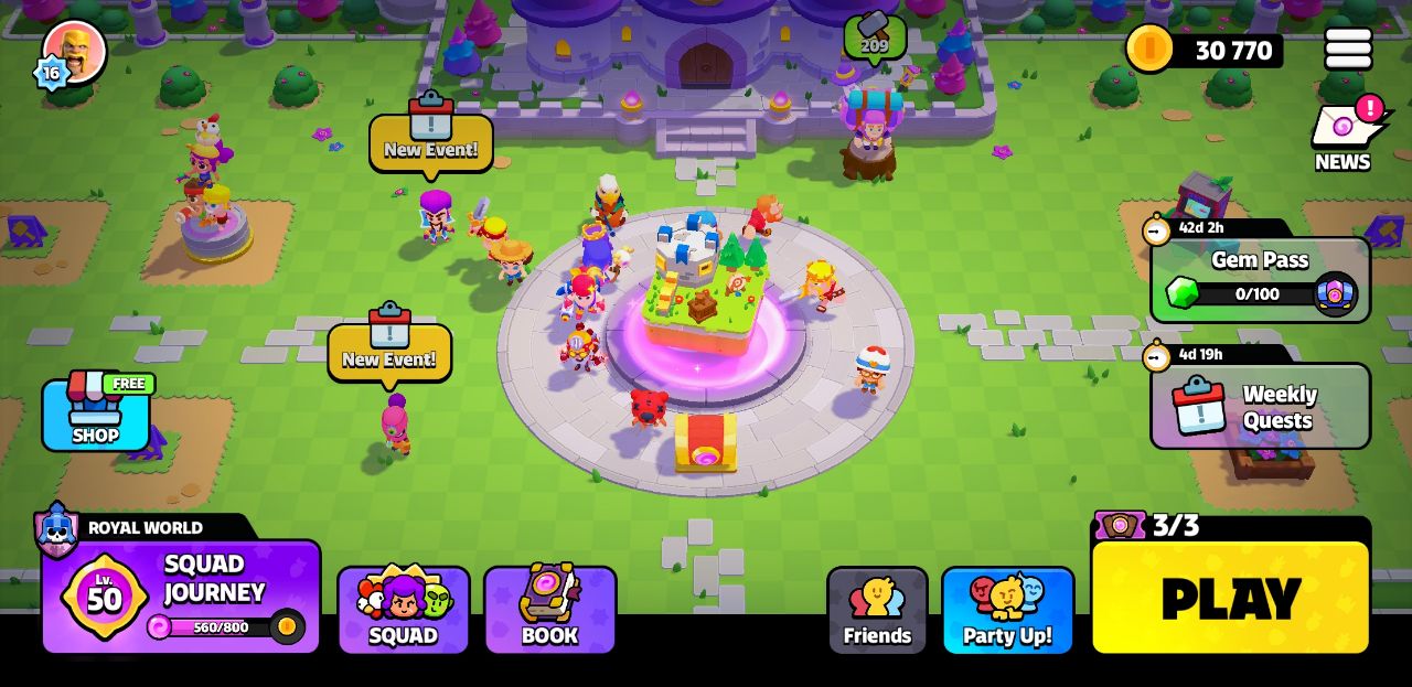 16 XP | LVL 50 SQUAD JOURNEY | 17 SQUADS | 31 EMOTES | 18 BATTLE MODS | 24 MONSTERS | INSTANT DELIVERY - Image 3