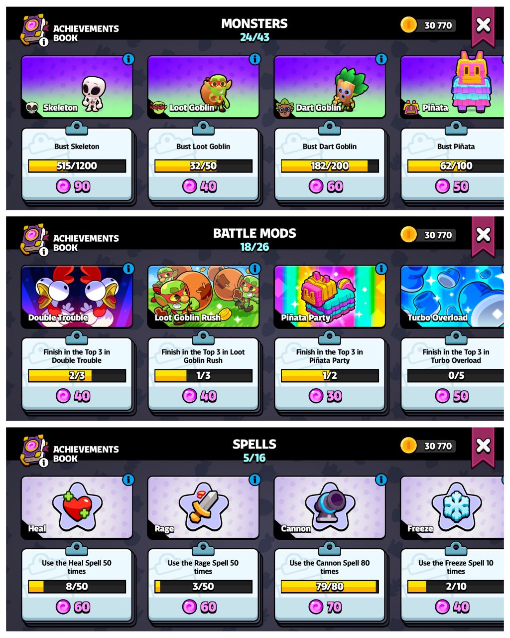 16 XP | LVL 50 SQUAD JOURNEY | 17 SQUADS | 31 EMOTES | 18 BATTLE MODS | 24 MONSTERS | INSTANT DELIVERY - Image 4